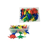 8er Set Plastik-Mini-Dinosaurier für Brettspiele-Tier party-Plastik-Dinosaurier-Figuren spielzeug-Kleines Dino für Kinder Kleinkind