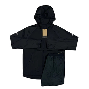 <b>Men</b> women athletic windbreaker tracksuit set lightweight breathable waterproof <b>jacket</b> and pants perfect for outdoor - Product Image 1