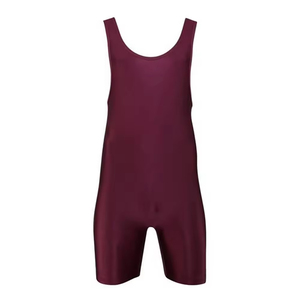 Comfortable Men's Wrestling Singlet Custom Made Adult Uniform Plus Size UV Protection Breathable OEM Service - Product Image 3