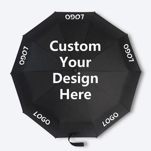Parapluie manuel de voyage compact et coloré à 6 plis, moderne et droit, avec protection solaire et pluie UPF 50+ - Product Image 4