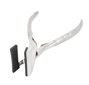 Pince à extensions capillaires en acier inoxydable en promotion – Outil professionnel pour extensions avec fonction de retrait de perles - Product Image 4