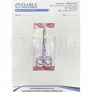 กรรไกรแบบแมนวล โมโย แพทเทิร์น ทำจากเหล็กกล้าไร้สนิมสีสันสดใส สำหรับใช้ทางการแพทย์ในการผ่าตัด พร้อมส่วนประกอบพลาสติก ใช้ซ้ำได้ - Product Image 4