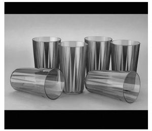 Elegant Plastic Table Glass Restaurants and cafes For Corporate Gifting Form India Exporter At <b>Bulk</b> Price - Product Image 3