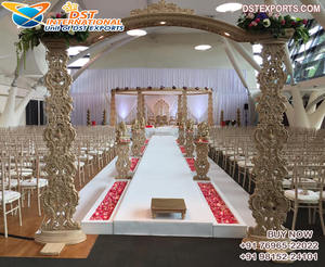 Mantel de temática de boda, decoración de temática tradicional, mantel abierto de estilo abierto - Product Image 4