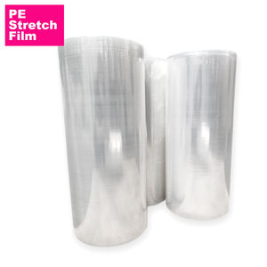 Film étirable en plastique PE durable, structure de film à plateau tournant haute vitesse pour l'emballage, pour l'introduction de produits - Product Image 1