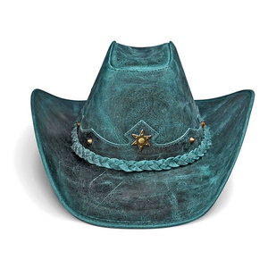 Traditional Style Cowboy <b>Hat</b> With Premium Felt Material Classic Crown And Wide Brim For <b>Western</b> Fashion Cowboy <b>Hat</b> - Product Image 3
