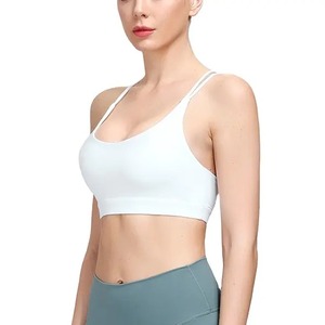 Wholesale Womens Sport Bra High Quality <b>Padded</b> Seamless Front Customizable <b>Running</b> Workout Yoga Training Gym Comfortable - Product Image 5