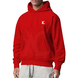 Sudadera con Capucha de Algodón Mezclado Personalizada para Hombre, Corte Holgado, Estilo Relajado y Contemporáneo - Product Image 2