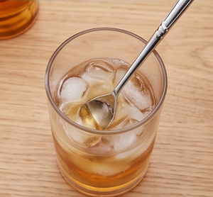 Agitateur à cocktail élégant en acier inoxydable, cuillère de bar minimaliste pour mélanger les cocktails, outil de bar durable - Product Image 2