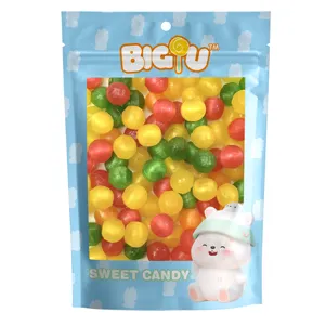Factory manufacturer direct Private label customization hot sale Clear fruit hard candy sweets