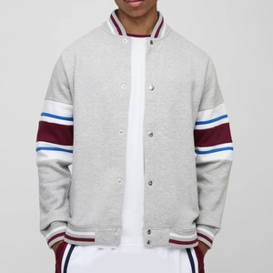 <b>Men</b> Varsity Baseball <b>Jacket</b> Custom Letterman <b>Jacket</b> OEM ODM Wool <b>Leather</b> Sleeve College Uniform Private Label Manufacturer - Product Image 1