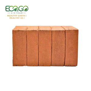 Compressed Coconut <b>Coir</b> Brick Biodegradable Low EC Washed Coco Peat <b>Block</b> Ready to use Potting Soil For Garden Nursery - Product Image 1
