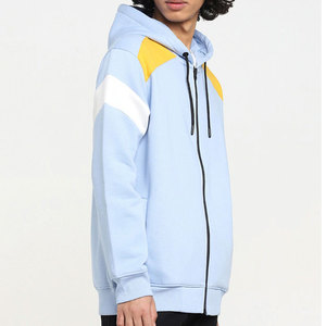 Sweat-shirt à capuche pour homme 100% coton, coupe ample, impression personnalisée, streetwear, qualité supérieure, sweat-shirt uni - Product Image 4