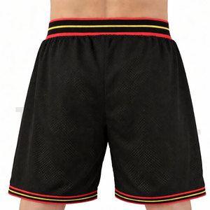 Pantalones Cortos Deportivos de Lona Casuales de Verano de Alta Calidad, Sublimados, Transpirables y de Secado Rápido, con Color Personalizado para Hombre - Product Image 2