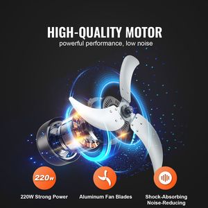 Ventilatore Industriale ad Alta Velocità da 30 Pollici, 3 Velocità, 13.000 CFM, Regolabile a 360°, per Uso Commerciale Intensivo - Product Image 2
