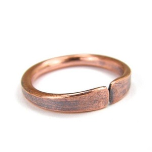 Anillo de Cobre de Estilo Vintage - Joyería Rústica Acabada a Mano - Product Image 2