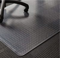 Tapis de chaise en PVC transparent pour tapis de maison/bureau tapis de protection de sol facile à nettoyer pour bureau d'ordinateur Style moderne
