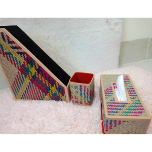 Caja Organizadora de Archivos y Documentos Shetal Pati (Sitol Pati) para Oficina y Hogar, Ecológica, Hecha a Mano, Biodegradable y Duradera - Product Image 3