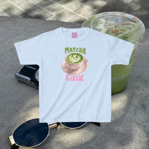 เสื้อยืดลายกราฟิกสไตล์ Y2K สำหรับผู้หญิง รุ่น Trendy Matcha Girlie Aesthetic Baby Tee, เสื้อครอปท็อปพิมพ์ลายสีเขียวเซจสำหรับฤดูร้อน - Product Image 5