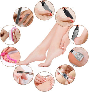 Ensemble de ciseaux à ongles professionnels de luxe en acier inoxydable de haute qualité, 5 en 1, pour soins personnels, coupe-ongles, pédicure - Product Image 4