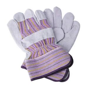 Guantes de Trabajo de Cuero de Alta Calidad al por Mayor, Guantes de Seguridad para Construcción y Jardinería, Guantes de Trabajo de Cuero de Máxima Seguridad - Product Image 4