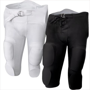 Pantalons de football américain sur mesure, grande taille, respirants, séchage rapide, pour l'été, pour OEM/ODM. - Product Image 2