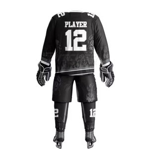 Uniforme de Hockey sobre Hielo Ligero, Ecológico y Duradero, Diseño Personalizable con Logotipo, Ajuste Cómodo, Costuras Reforzadas - Product Image 5