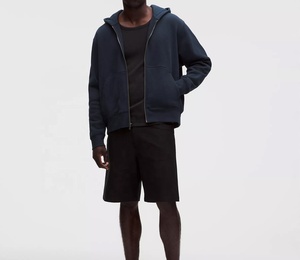 Sweat-shirt à capuche en molleton de coton premium pour homme, broderie personnalisée, pull chaud décontracté pour l'hiver, vente en gros, vêtements à marque privée - Product Image 3