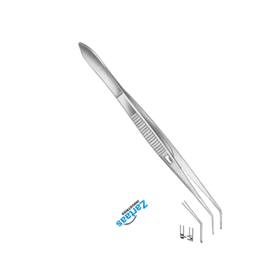 Pinzas O'Connor Iris de Acero Inoxidable de Alta Calidad, 1x2 Dientes, 10cm, Fabricante y Exportador de Instrumentos Quirúrgicos - Product Image 3