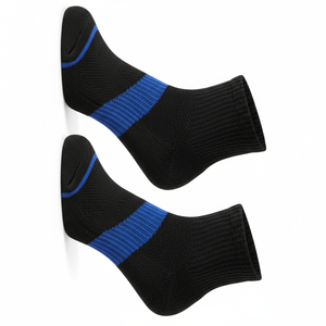 Custom Design Crew Athletic Custom 100% Cotton Sports Fashion Football Training Knitted <b>Socks</b> - Product Image 4