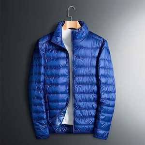 Mens Wholesale Lightweight Puffer <b>Jacket</b> Windproof <b>Winter</b> <b>Jacket</b> Zip Bubble Padded Down Puffer <b>Jacket</b> - Product Image 4
