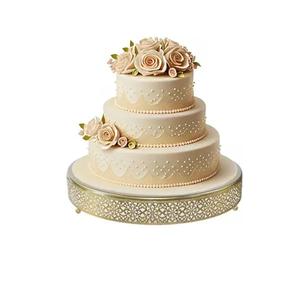 Soporte de Metal Dorado para Tartas, Soportes para Cupcakes, Juego de Exhibición para Mesa de Postres para Bodas, Fiestas, Cumpleaños, Eventos, Aniversarios, Celebraciones - Product Image 1