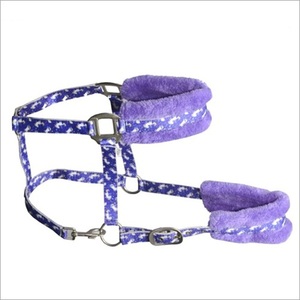 Harnais équestre en nylon rembourré en vison doux, écologique, durable, de haute qualité, couleur et taille personnalisables, look élégant, fabricant - Product Image 1