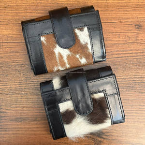 Wholesale New Luxury Design Cowhide Small Trifold <b>Wallet</b> Women's High Quality Large Capacity Genuine Leather <b>Card</b> Holder <b>Wallets</b> - Product Image 3