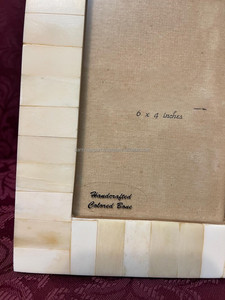 Vintage artisanal couleur os photo/cadre photo, cadeau pour elle, cadeau de la Saint-Valentin - Product Image 3