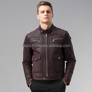 Mens <b>leather</b> <b>jacket</b> for men / clothing - Product Image 5