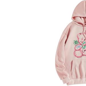 Girls <b>Pink</b> Stylish <b>Hoodies</b> Lightweight Cotton Hoodie Comfortable Everyday Fashion Soft Fabric Bulk Production - Product Image 6