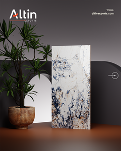 Azulejos de Porcelana Pulida con Aspecto de Ónix de 60x120cm, Acura Azul, Acabado Brillante, Calidad Premium, Azulejos de 600x1200mm para Sala de Estar - Product Image 1