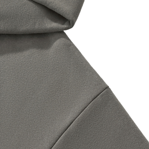 เสื้อฮู้ดดี้ผู้ชายทรงโอเวอร์ไซส์ สไตล์ลำลอง ผ้าฝ้ายฟลีซ 450 GSM แบบเรียบง่าย สตรีทแวร์ วินเทจ สำหรับฤดูใบไม้ร่วง - Product Image 5