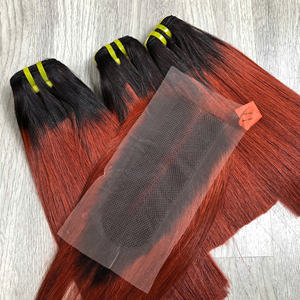 Venta caliente Ombre pecho hueso recto SDD 100% cabello humano vietnamita de alta calidad - Product Image 6