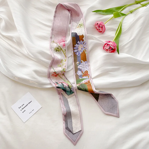 Correa para bolso estilo pintura al óleo, cinta pequeña, pañuelo largo, cinturón, diadema versátil de moda, cinta decorativa estilo Ins - Product Image 2