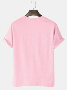 T-shirt pour homme en coton 100% de haute qualité, tricoté en fibre de bambou, impression de logo personnalisé, vêtements en gros, mélange de t-shirts décontractés pour homme - Product Image 3