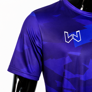 Maillot de Foot France Homme Manches Courtes Camouflage Imprimé par Transfert Thermique Matière Spandex Anti-Transpiration 180g Séchage Rapide - Product Image 2