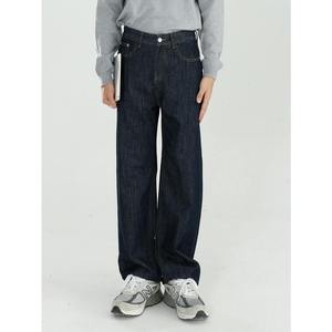 Pantalon en jean décontracté pour homme, style vintage, haute qualité, design personnalisé, tissu polyester/coton lavé, collection été – Grande Vente - Product Image 3