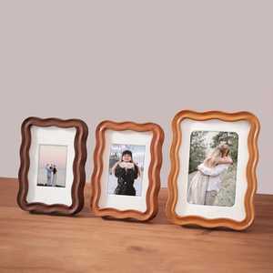 Handmade Creative Durable Wood Photo Frame High Quality Eco-Friendly Stylish Design Tabletop <b>Office</b> Home Decor Special Gift - Product Image 2