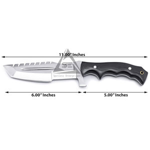 Couteaux Seax en acier inoxydable légers de haute qualité avec manche en bois, personnalisables OEM, vente chaude et prix abordable - Product Image 6