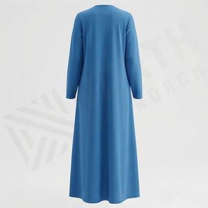 Nuevo Vestido Abaya de Secado Rápido para Mujer, Ropa Islámica de Alta Calidad, Color Sólido Personalizado, Moda Modesta, Suministro al por Mayor - Product Image 2