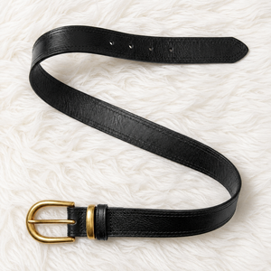 Women's Genuine Leather <b>Gold</b> Buckle Casual Fashion Waist <b>Belt</b> <b>for</b> <b>Dresses</b> Jeans Durable Lightweight Wholesale Supplier - Product Image 5