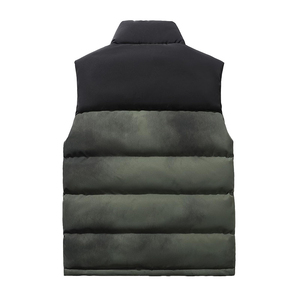 Men Windproof Puffer Vest Winter Sleeveless Jacket Quilted Warm Body <b>Warmer</b> Outdoor Casual Wear OEM Custom Logo Supplier - Product Image 2