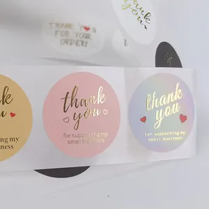 Etiquetas Adhesivas Impresas con UV, Resistentes al Agua y Brillantes para Frascos de Especias - Etiquetas Circulares Pequeñas de Papel Recubierto para Alimentos con Logotipo Personalizado de la Empresa - Product Image 3